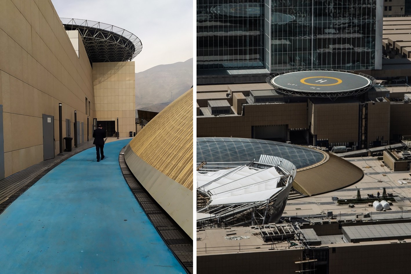 هلی پورت و هلی پد های ایران مال ساخت تخصصی هلی پد