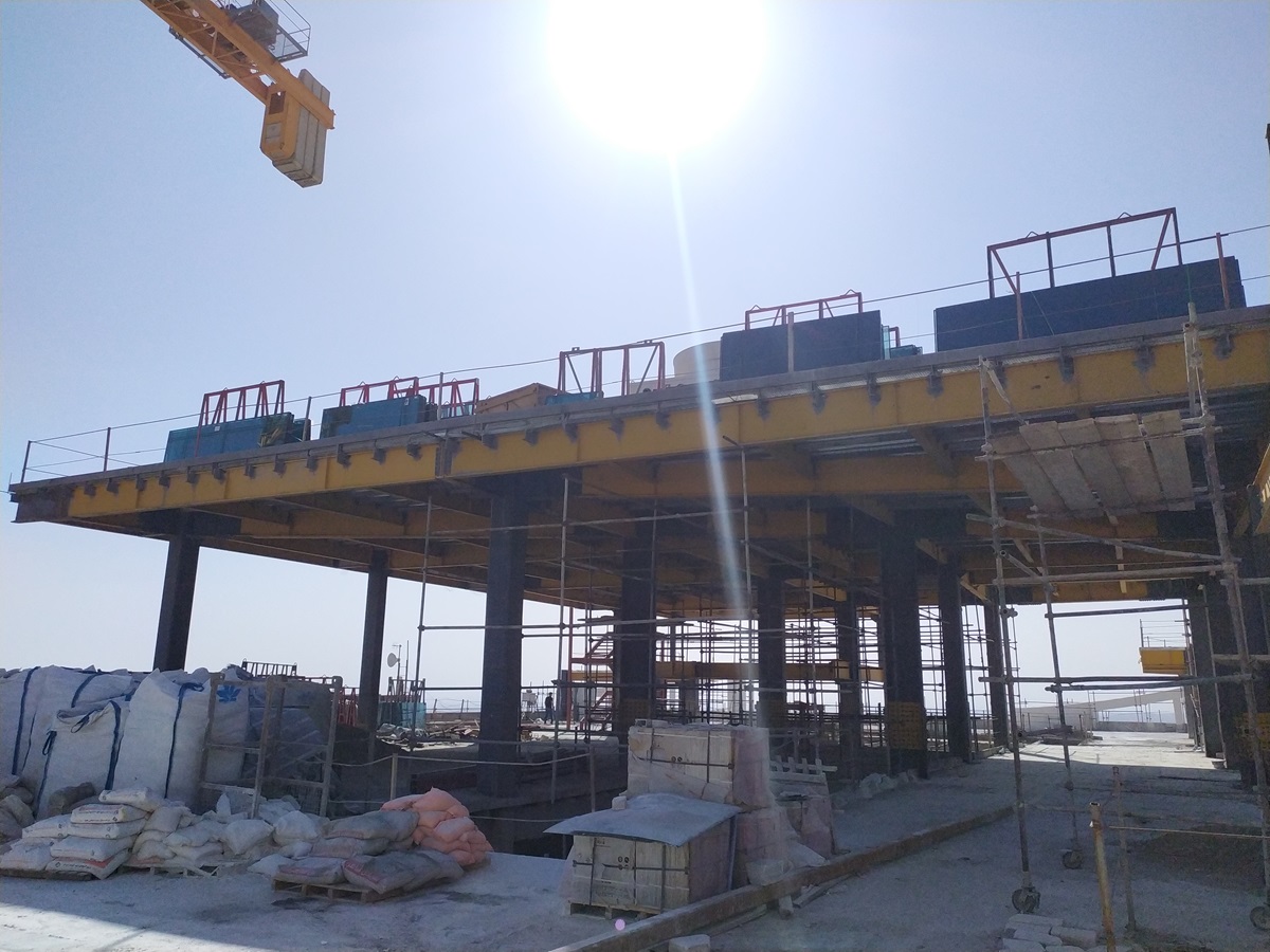 سازه هلی پورت فلزی مرتفع برج لکسون