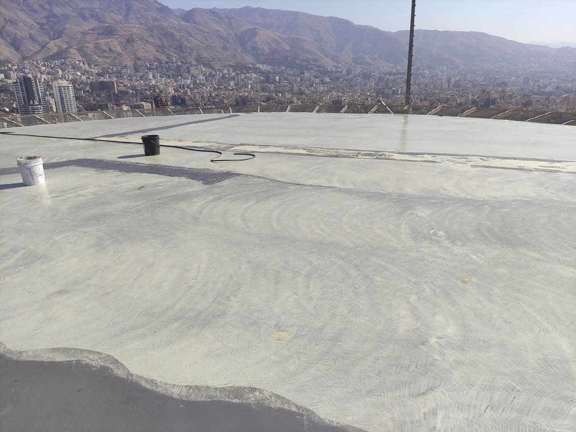 عایق سطح هلی پد اضطراری بانک آینده الهیه