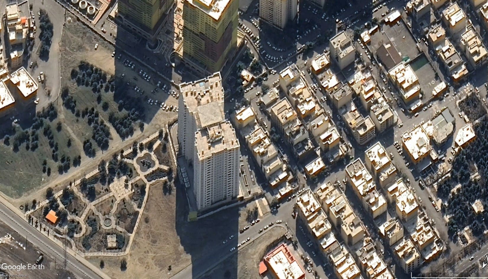 سکوی فرود هلیکوپتر اضطراری شمال تهران