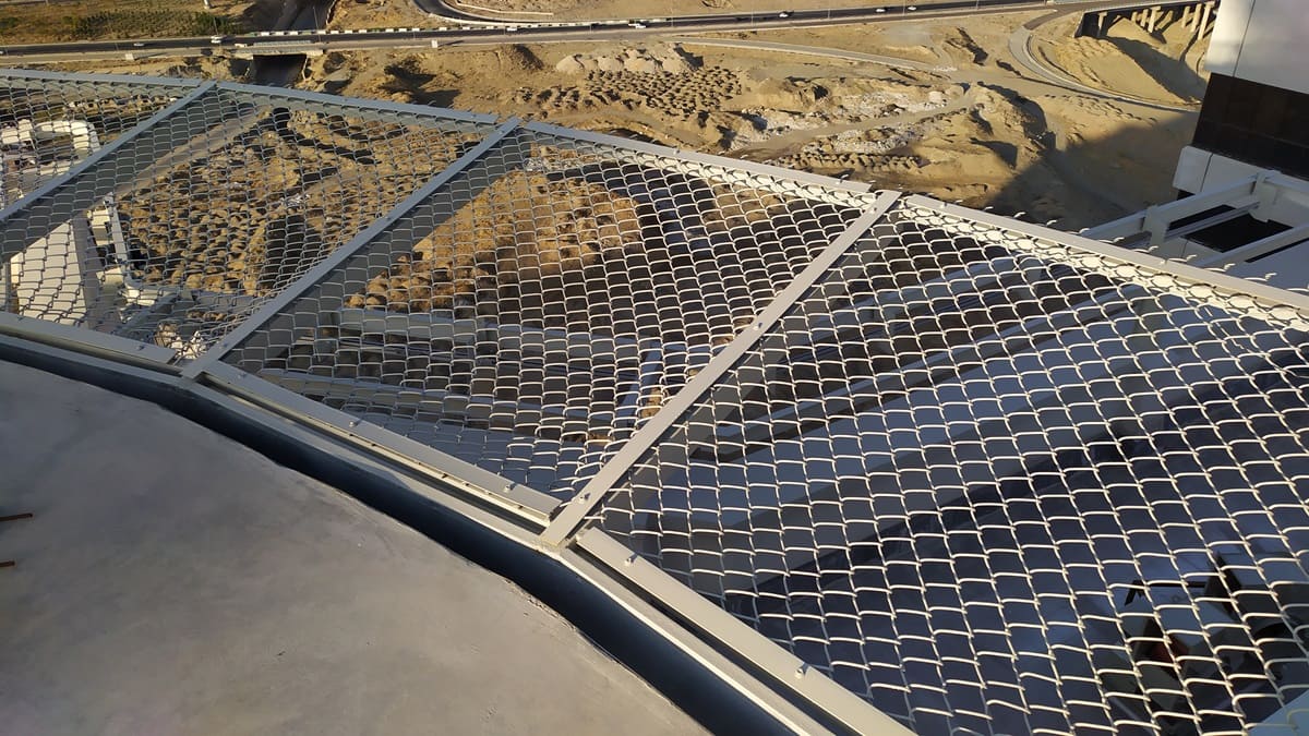 تور ایمنی هلی پد 18 متری خرازی اردستانی