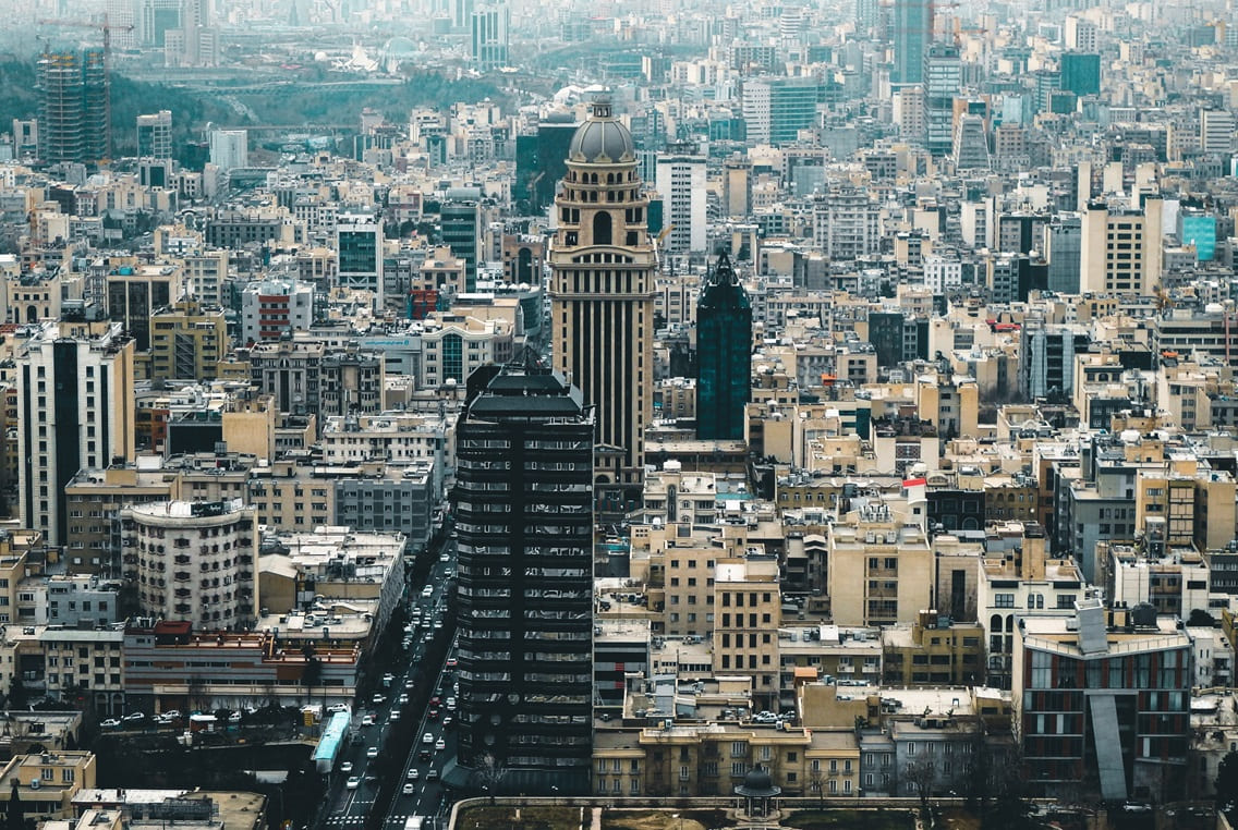 ساختمان های بلند و بدون هلی پد تهران
